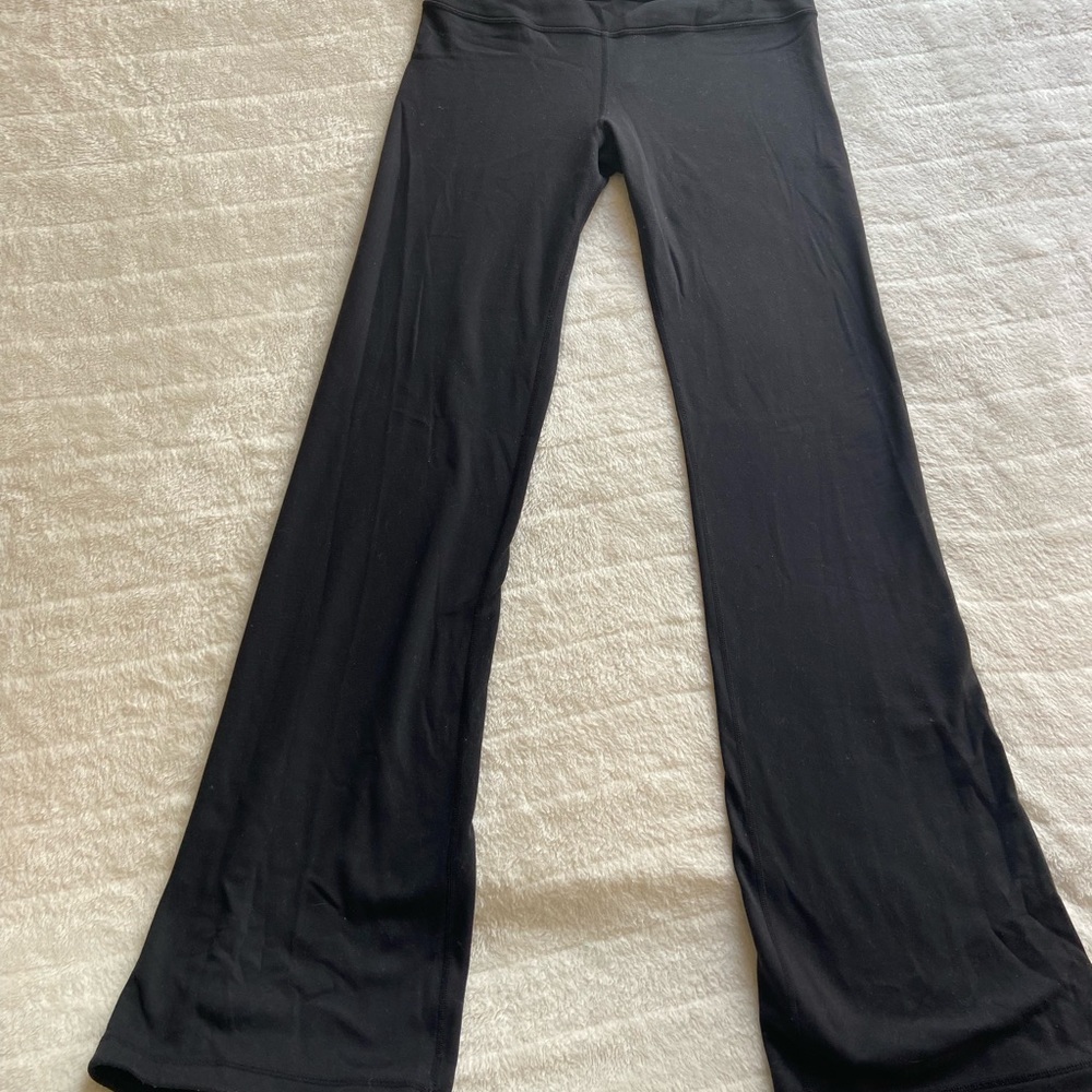 lulu lemon flared leggings